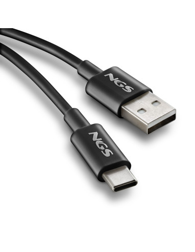 NGS ZYRO-AC cable USB USB 2.0 1 m USB A USB C Negro