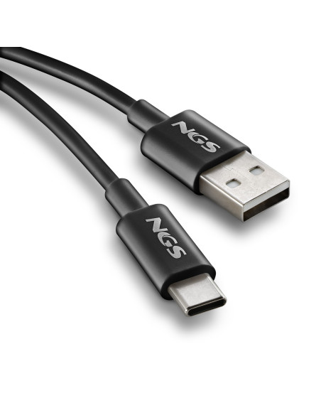 NGS ZYRO-AC cable USB USB 2.0 1 m USB A USB C Negro
