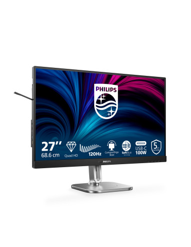 Philips 27B2U4601 00 pantalla para PC 68,6 cm (27") 2560 x 1440 Pixeles Quad HD LCD Gris