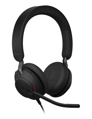 Jabra Evolve2 40 SE Auriculares Alámbrico Diadema Llamadas Música USB Type-C   USB Type-A Negro