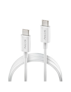 NGS ZYRO 60W-1 cable USB USB 2.0 1 m USB C Blanco