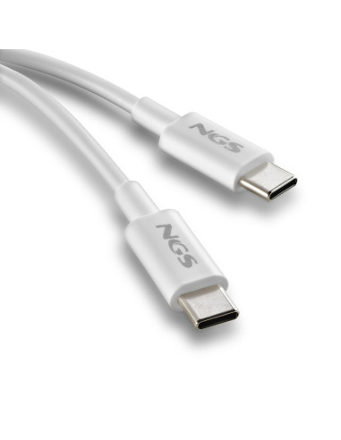 NGS ZYRO 60W-1 cable USB USB 2.0 1 m USB C Blanco