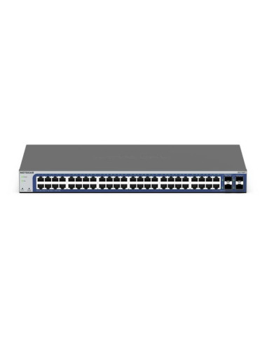 NETGEAR GS748Tv6 Gestionado L2 L3 L4 Gigabit Ethernet (10 100 1000) Negro, Gris