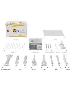 Seasonic CORE GX-650 unidad de fuente de alimentación 650 W 20+4 pin ATX ATX Blanco 2