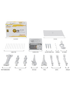Seasonic CORE GX-750 unidad de fuente de alimentación 750 W 20+4 pin ATX ATX Blanco 2
