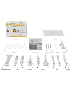 Seasonic CORE GX-850 unidad de fuente de alimentación 850 W 20+4 pin ATX ATX Blanco 2