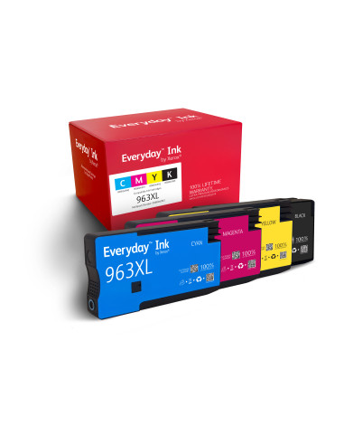 Tinta Everyday™ Multipack de Xerox compatible con HP HP963XL (HP963XL MULTIPACK), Capacidad alta