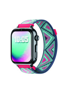 SaveFamily 8436628090093 Relojes inteligentes y deportivos 5,08 cm (2") AMOLED 20 mm Digital Pantalla táctil Negro Wifi GPS