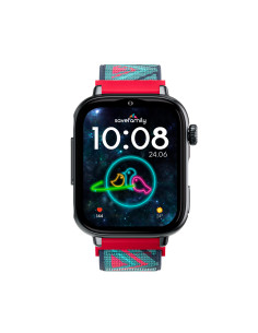 SaveFamily 8436628090093 Relojes inteligentes y deportivos 5,08 cm (2") AMOLED 20 mm Digital Pantalla táctil Negro Wifi GPS 2