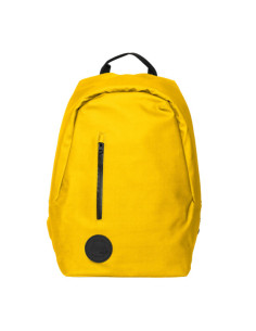 Smile The Rock Mochila Antirobbo para portátil 15.6 pulgadas con puerto USB incorporado Amarillo