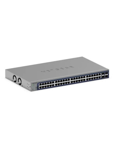 NETGEAR GS752TXUP Gestionado Gigabit Ethernet (10 100 1000) Energía sobre Ethernet (PoE) 1U Gris