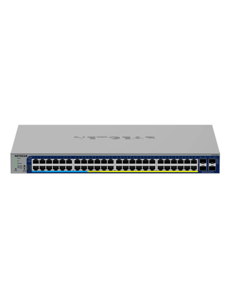 NETGEAR GS752TXUP Gestionado Gigabit Ethernet (10 100 1000) Energía sobre Ethernet (PoE) 1U Gris
