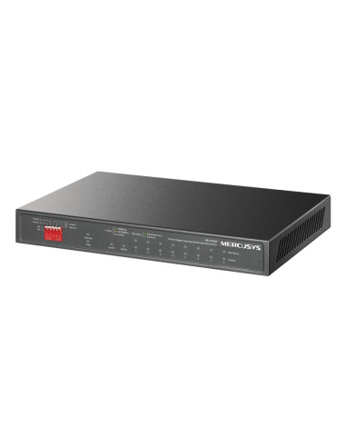 Mercusys MS110GMP switch Gigabit Ethernet (10 100 1000) Energía sobre Ethernet (PoE) Negro