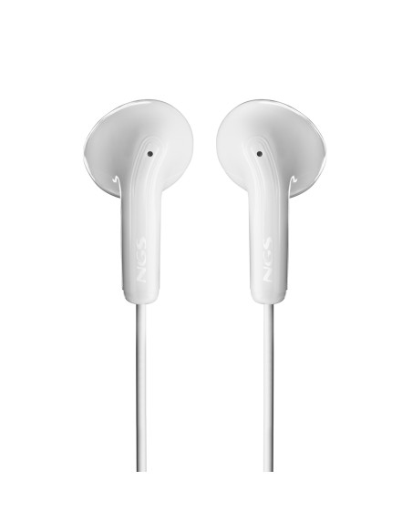 NGS CROSS FLIP Auriculares Alámbrico Dentro de oído Llamadas Música Blanco