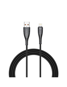 VEGER -A LIGHTNING 2.0 1.2M NEGRO cable USB USB 2.0 1,2 m USB C USB A