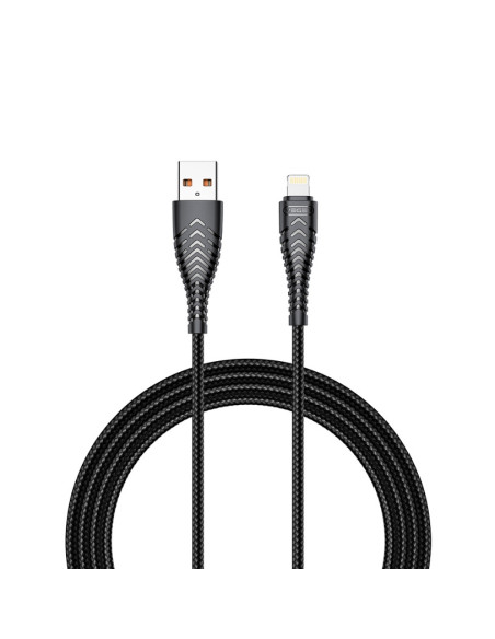 VEGER -A LIGHTNING 2.0 1.2M NEGRO cable USB USB 2.0 1,2 m USB C USB A