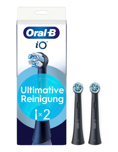 Oral-B iO Ultimate Clean 16262903 cepillo de cabello 2 pieza(s) Negro