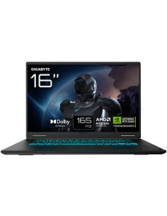 GIGABYTE GAMING A16 3WHK3PT864SD ordenador portatil AMD Ryzen™ 7 260 Portátil 40,6 cm (16") WUXGA 32 GB DDR5-SDRAM 1 TB SSD
