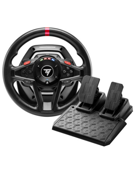 Thrustmaster T128-P Negro USB Volante + Pedales Analógico PC, PlayStation 4, PlayStation 5