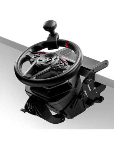 Thrustmaster T128-P Negro USB Volante + Pedales Analógico PC, PlayStation 4, PlayStation 5