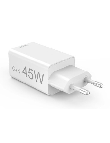 Hama 00201993 cargador de dispositivo móvil Teléfono móvil, Portátil, Smartphone, Tableta Blanco Corriente alterna Carga rápida