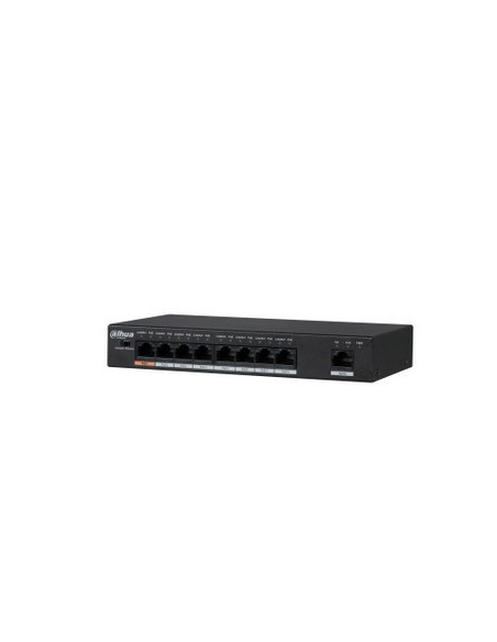 Dahua Technology PFS3009-8ET-96 No administrado L2 Fast Ethernet (10 100) Energía sobre Ethernet (PoE) Negro