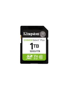Kingston Technology 1 TB SDXC Canvas Select Plus Gen3 150 MB s C10 UHS-I U3 V30