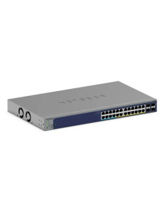 NETGEAR GS728TXUP Gestionado Gigabit Ethernet (10 100 1000) Energía sobre Ethernet (PoE) 1U Gris