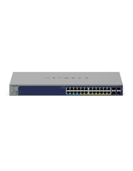 NETGEAR GS728TXUP Gestionado Gigabit Ethernet (10 100 1000) Energía sobre Ethernet (PoE) 1U Gris