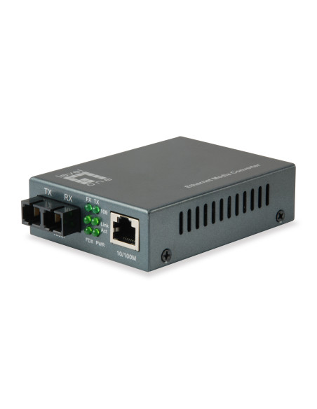 LevelOne FVT-1104 convertidor de medio 100 Mbit s 1310 nm Monomodo Negro