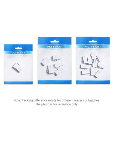 Vention Adaptador Conector RJ45 VDD-B07-W Cat5 UTP  RJ45 Hembra - RJ45 Hembra  Blanco