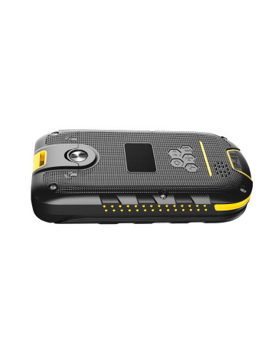 HAMMER BOW LTE teléfono móvil 6,1 cm (2.4") Negro, Amarillo Teléfono resistente