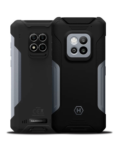 HAMMER Construction 2 5G 16,7 cm (6.58") SIM doble Android 14 USB Tipo C 6 GB 128 GB 6500 mAh Plata