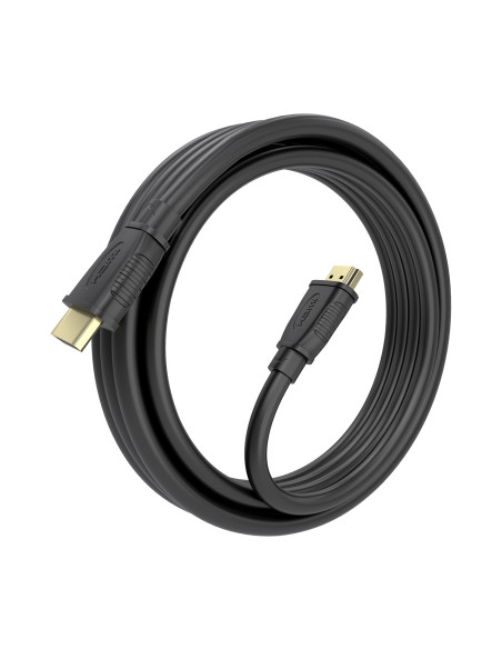 AISENS Cable HDMI V2.1 CCS Ultra Alta Velocidad   HEC 8K@60Hz 48Gbps, A M-A M, Negro, 3.0m