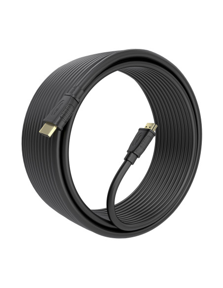 AISENS Cable HDMI V2.1 CCS Ultra Alta Velocidad   HEC 8K@60Hz 48Gbps, A M-A M, Negro, 7.0m