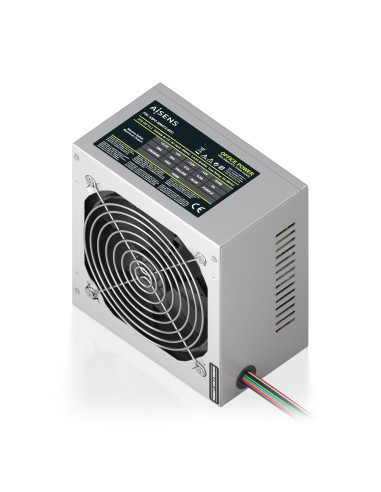 AISENS Fuente Alimentacion ATX 500W OEM, Plata