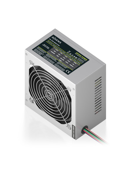 AISENS Fuente Alimentacion ATX 500W OEM, Plata
