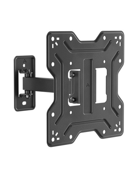 AISENS Soporte Eco Giratorio, Inclinable Para Monitor TV 30kg (2 Pivotes) De 23"-43", Negro