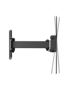 AISENS Soporte Eco Giratorio, Inclinable Para Monitor TV 30kg (2 Pivotes) De 23"-43", Negro 2