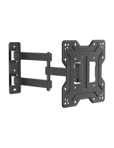 AISENS Soporte Eco Giratorio, Inclinable Para Monitor TV 30kg (3 Pivotes) De 23"-43", Negro