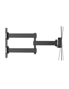 AISENS Soporte Eco Giratorio, Inclinable Para Monitor TV 30kg (3 Pivotes) De 23"-43", Negro 2