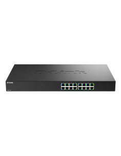 D-Link DMS-1016 No administrado L2+ 2.5G Ethernet (100 1000 2500) Negro