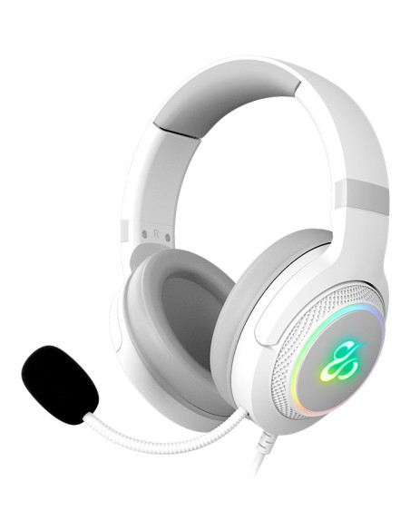 Newskill Gaming Sobek Auriculares Alámbrico Diadema Juego Blanco