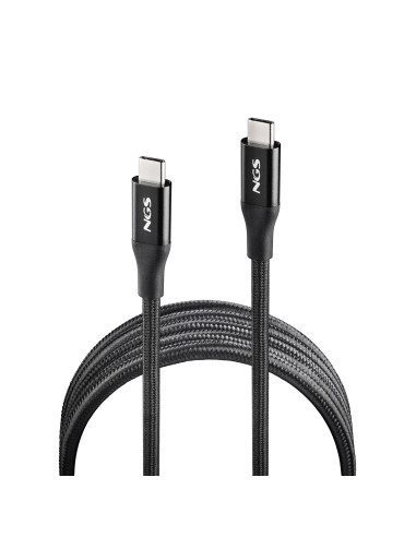 NGS KNOT 240W-2 cable USB 2 m USB C Negro