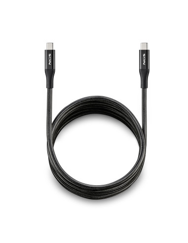 NGS KNOT 240W-2 cable USB 2 m USB C Negro