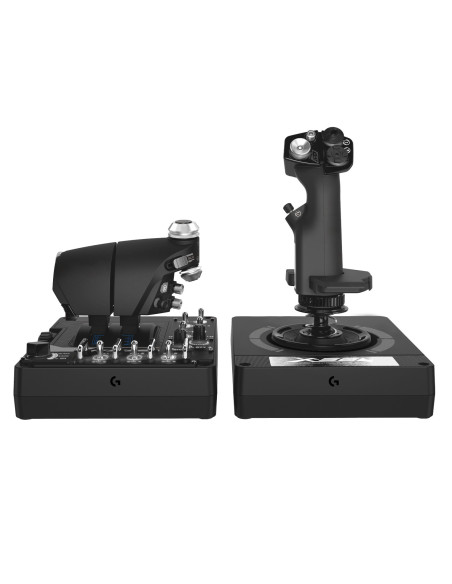 Logitech G 945-000059 mando y volante Negro USB 2.0 Simulador de Vuelo Analógico Digital PC