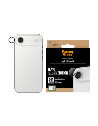 PanzerGlass ® Hoops® Camera Lens Protector Transparent iPhone Air Protector de pantalla Apple 1 pieza(s)