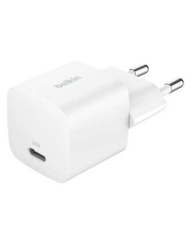Belkin BoostCharge Consola de juegos portátil, Smartphone, Tableta Blanco Corriente alterna Carga rápida Interior