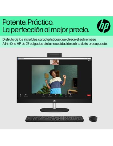 HP 27-cr0079ns Intel® Core™ i5 i5-1335U 68,6 cm (27") 1920 x 1080 Pixeles PC todo en uno 16 GB DDR4-SDRAM 512 GB SSD Windows 11 