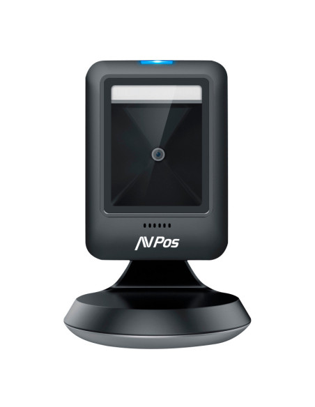 AVPos AVP-630-2D lector de código de barras Lector de códigos de barras fijo 1D 2D CMOS Negro